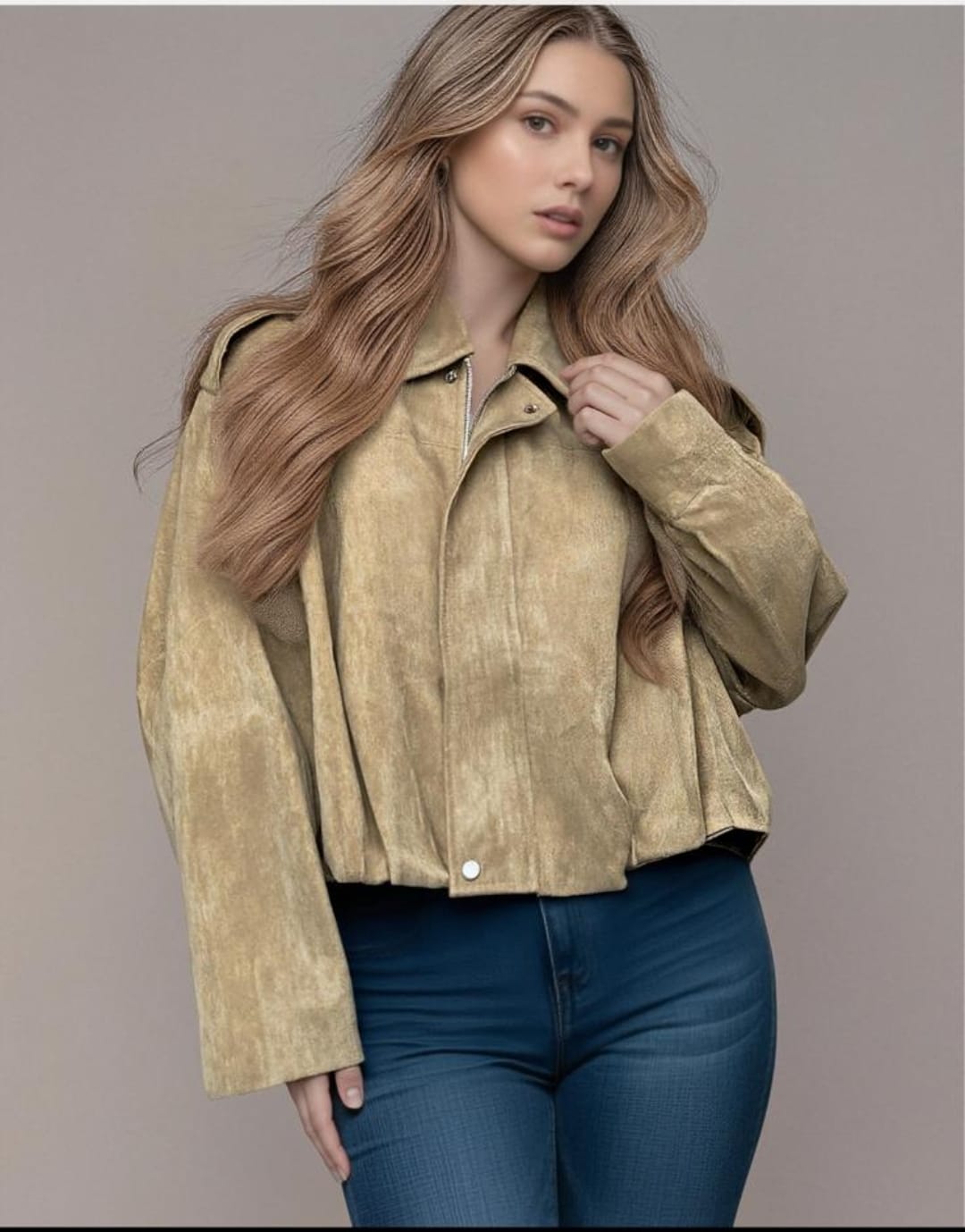 ג'קט עור ג'ימס