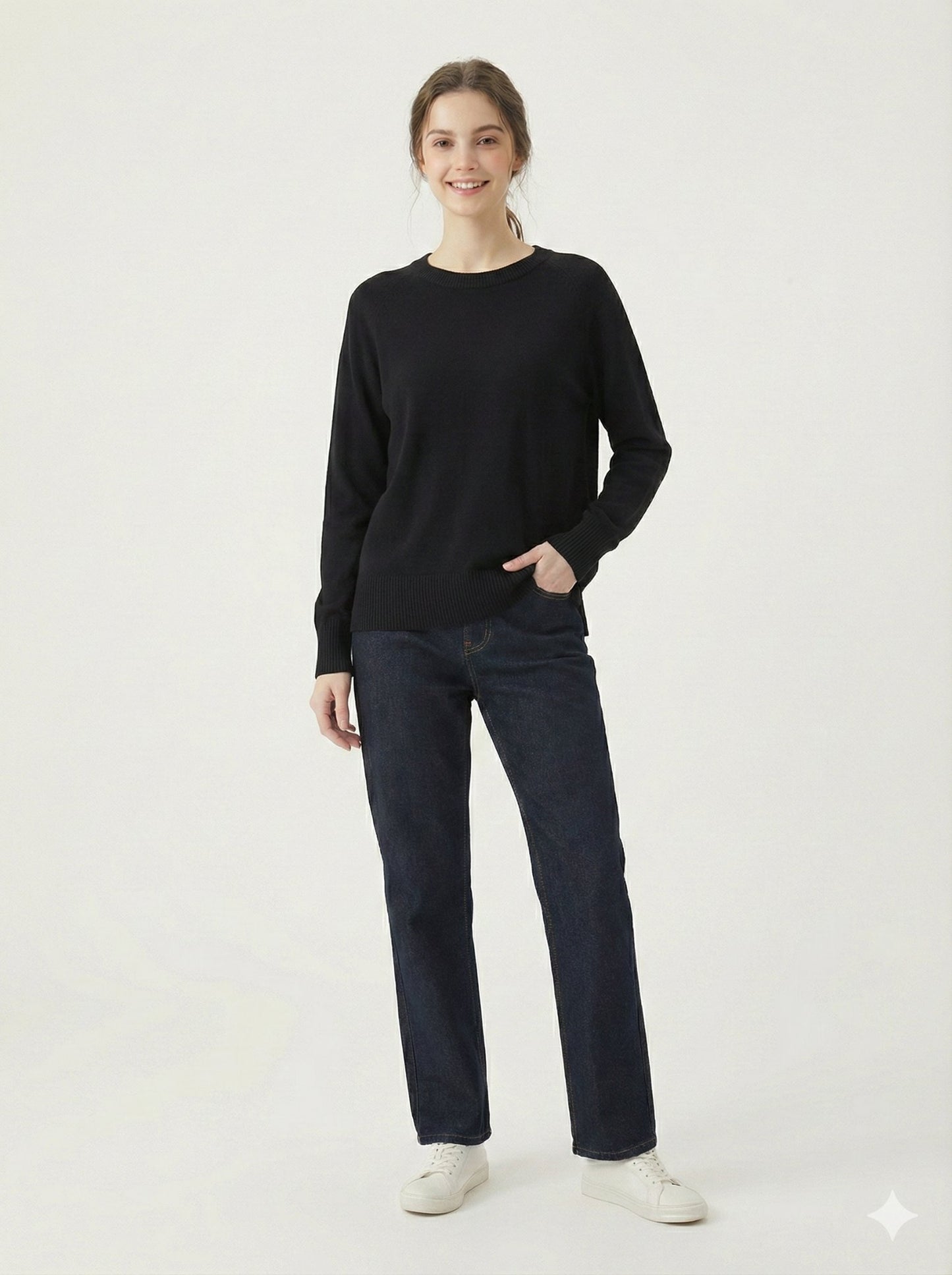 חולצת שריג שרוול ארוך