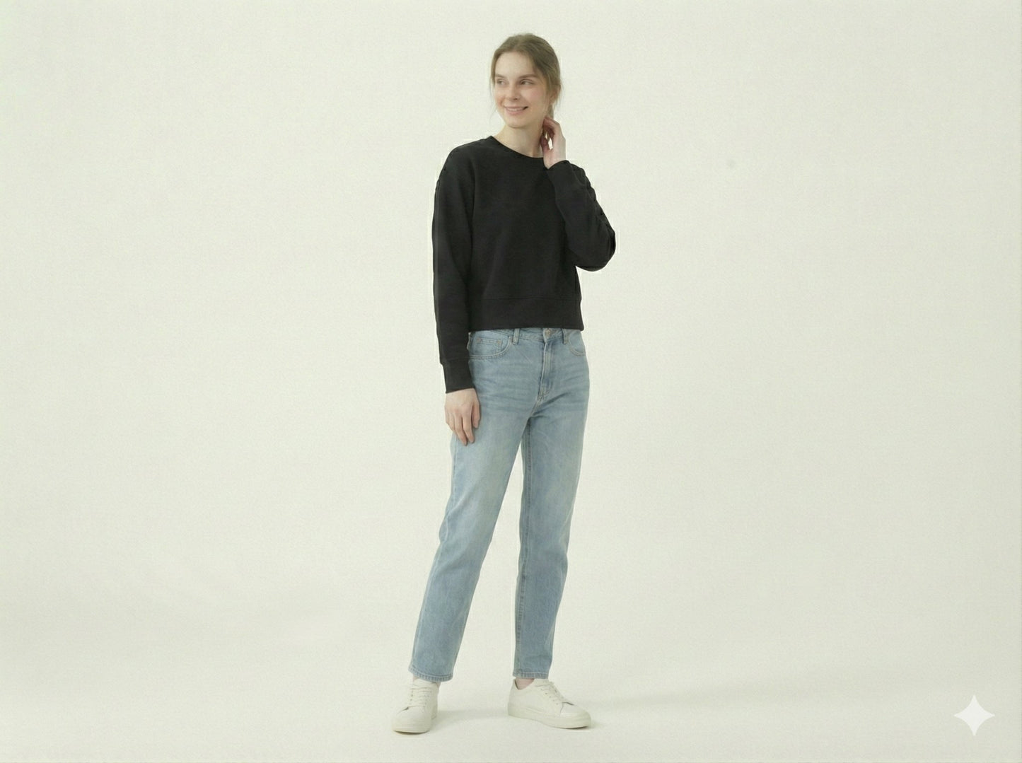 חולצת פוטר סריג מפנק