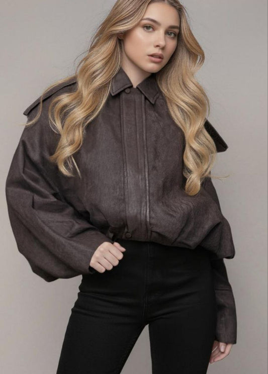 ג'קט עור ג'ימס