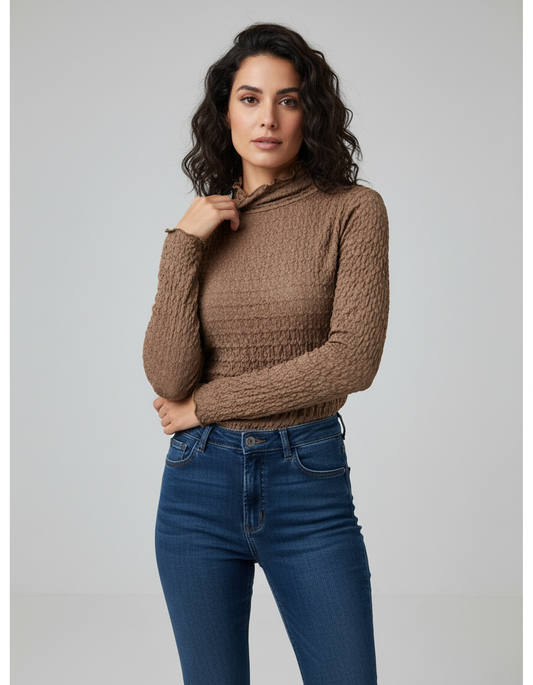 חולצה פופקורן אלגנט