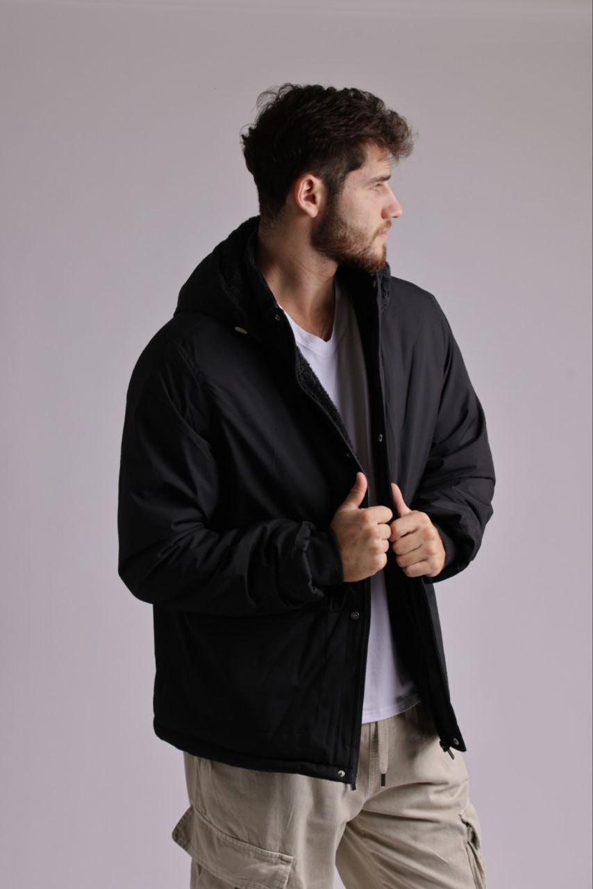 מעיל פוך פרווה