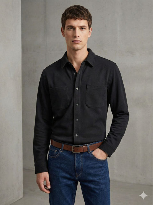 חולצת כפתורים קז'ואל אלגנט