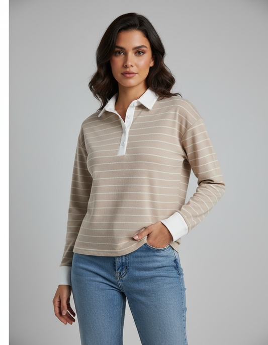 חולצה פולו פסים