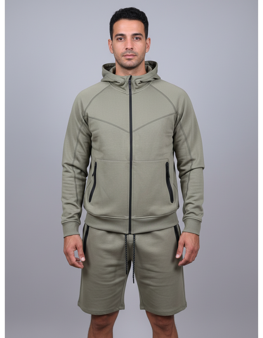 חליפה גבר רוכסן