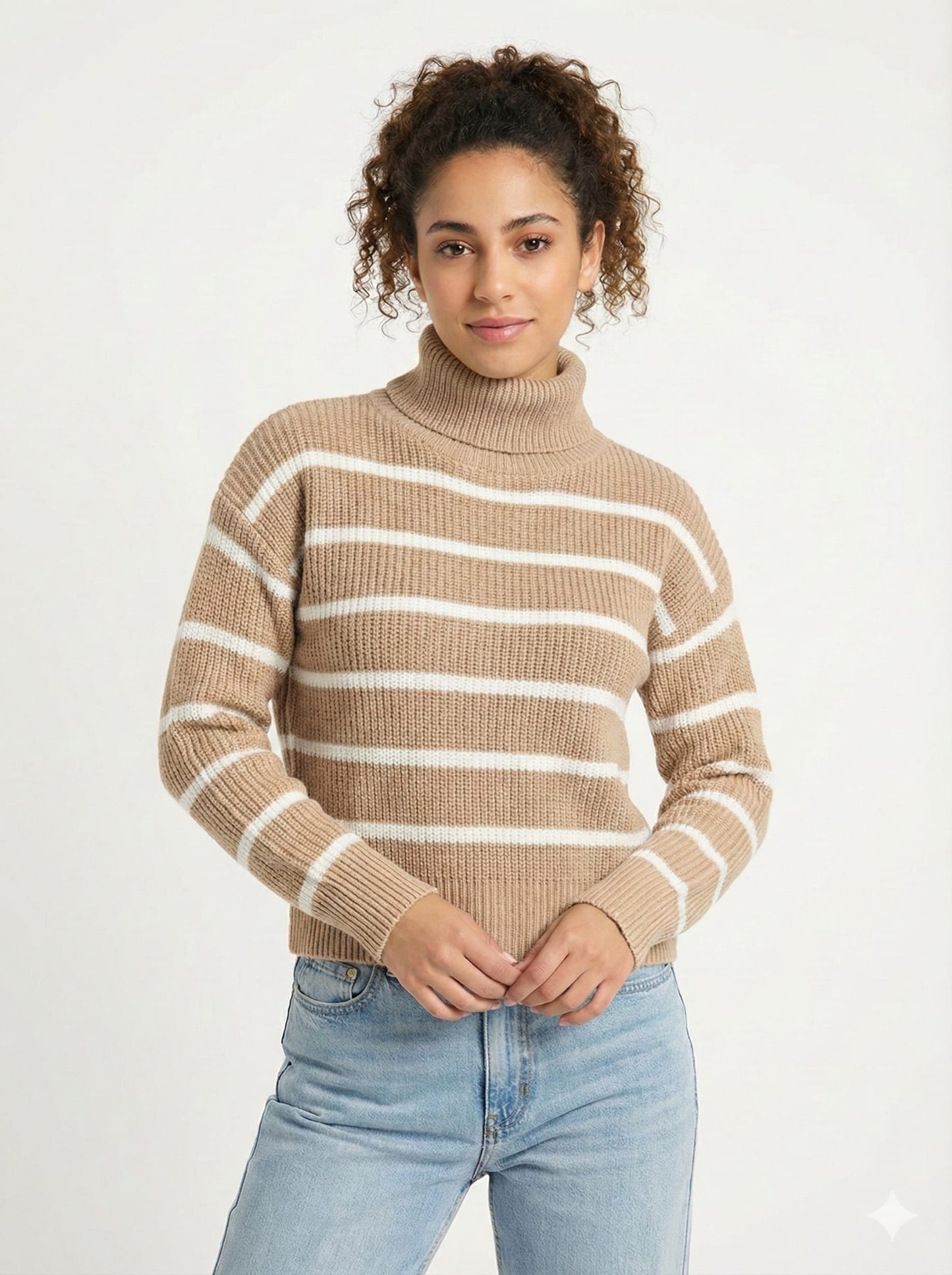 חולצת פסים אופנתית לאישה