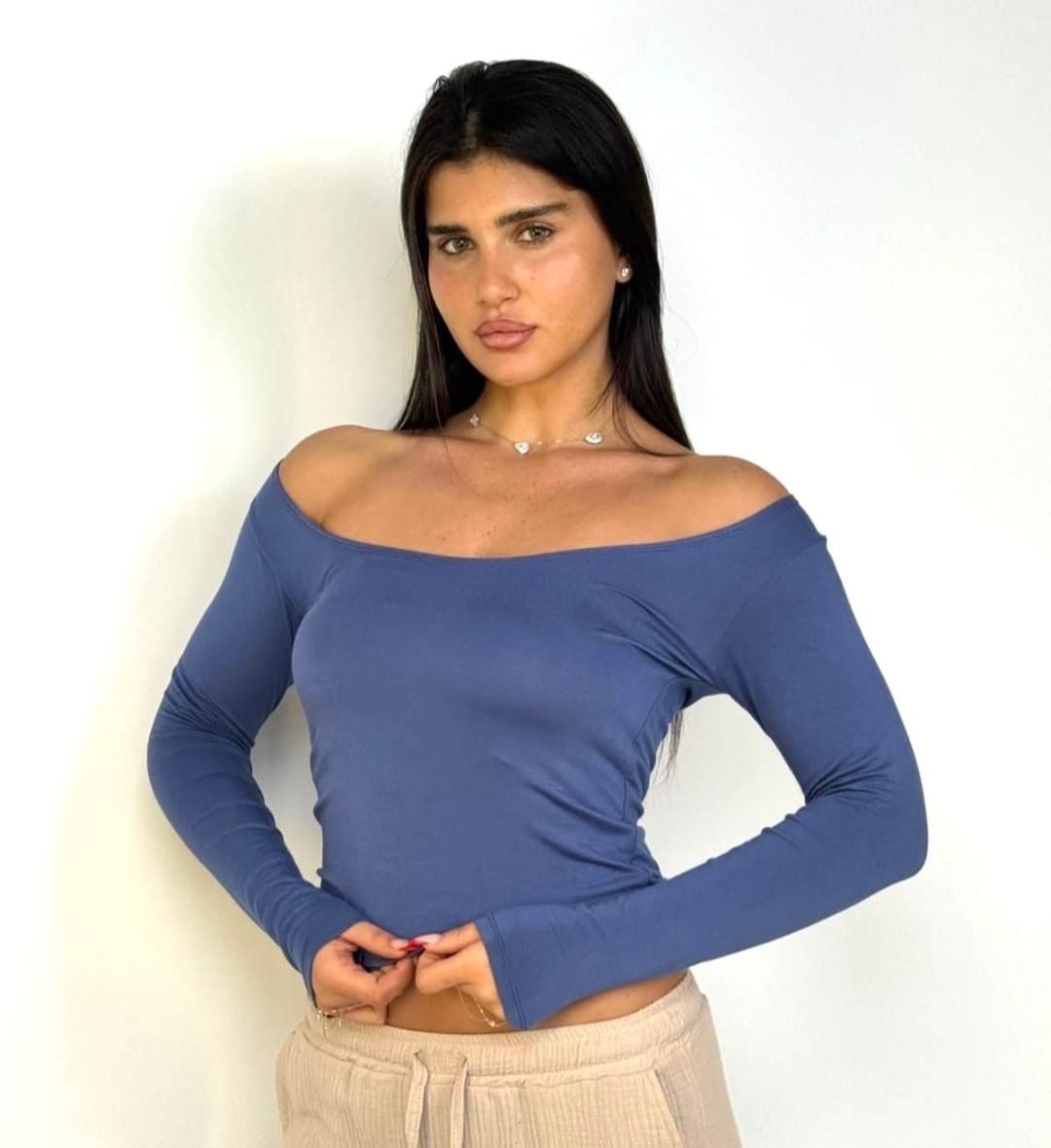 בייסיק שרוול ארוך