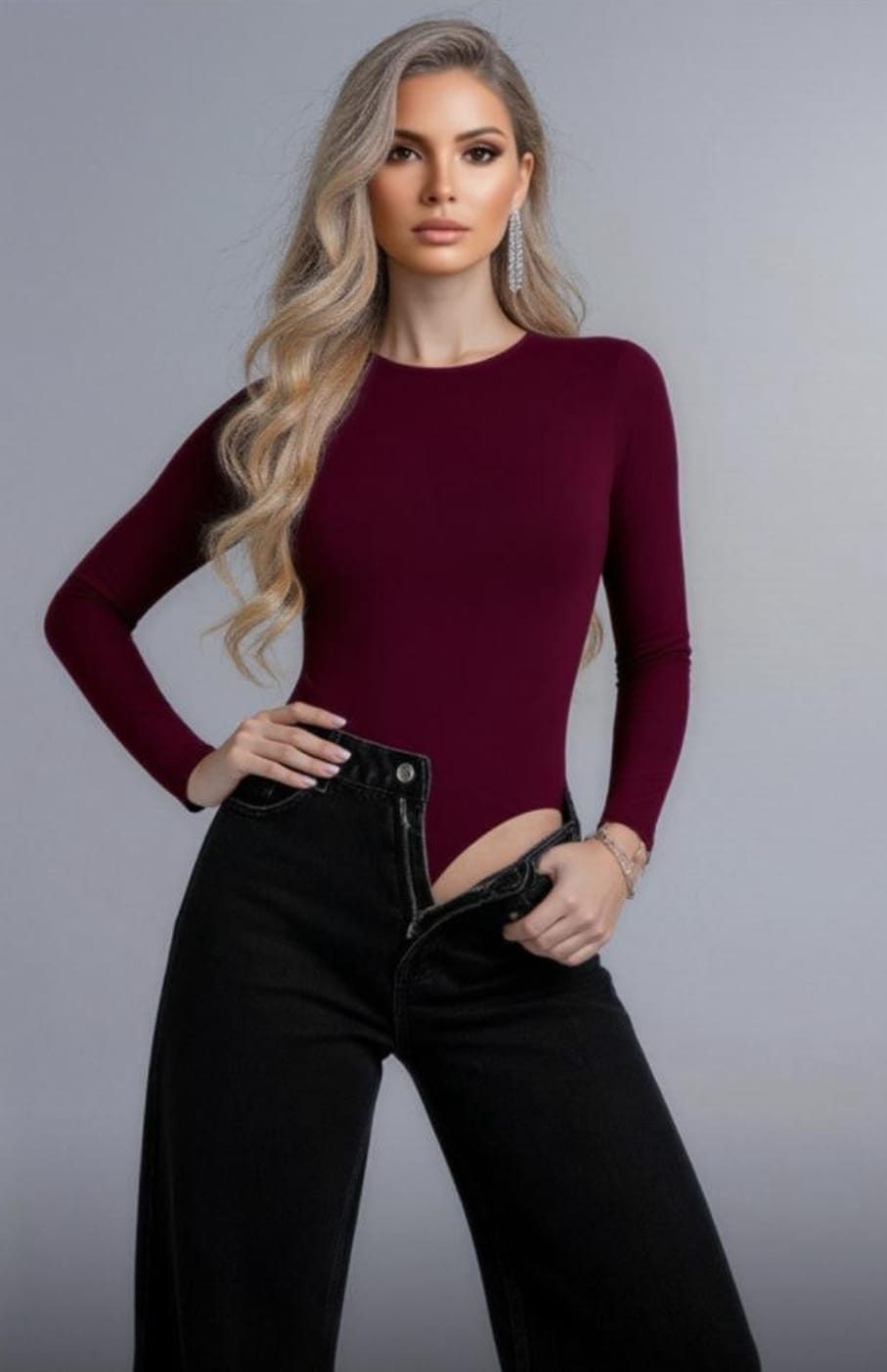 חולצה בגד גוף ארוך