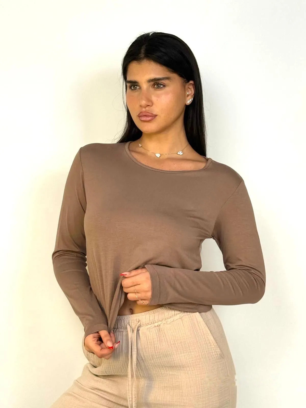 בייסיק שרוול ארוך