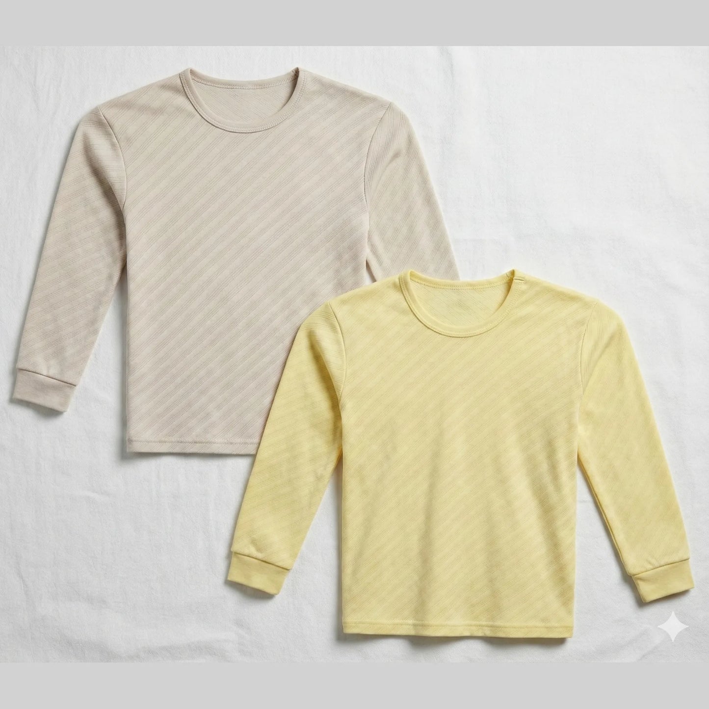 גופיות חמות פלנל כותנה לילדים