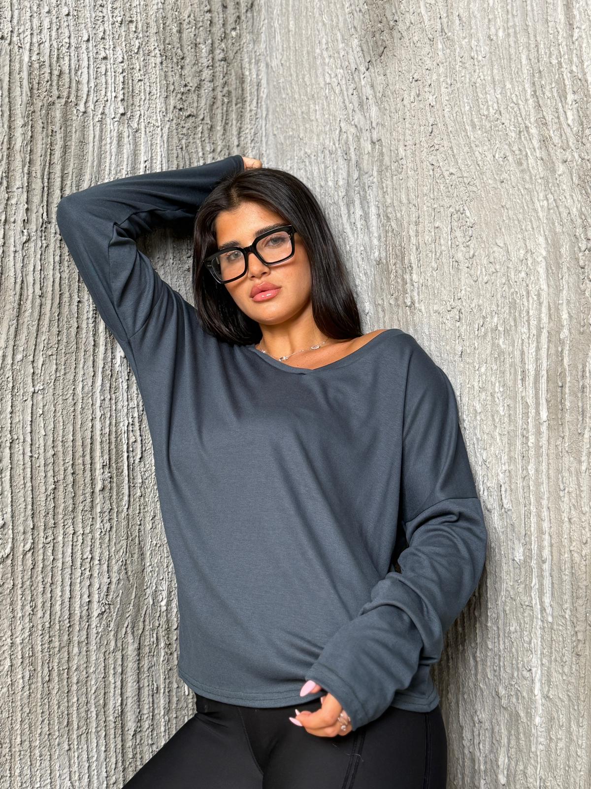 חולצת כפפה בד נשפך