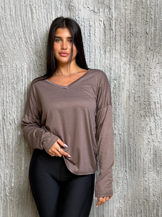 חולצת כפפה בד נשפך