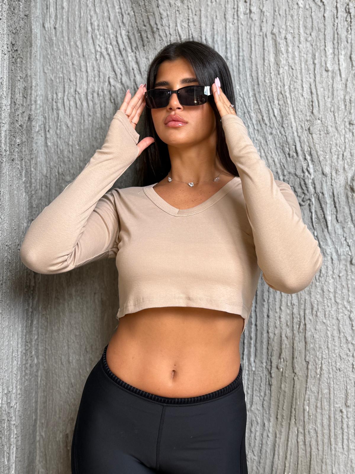 חולצת כפפה בייסיק