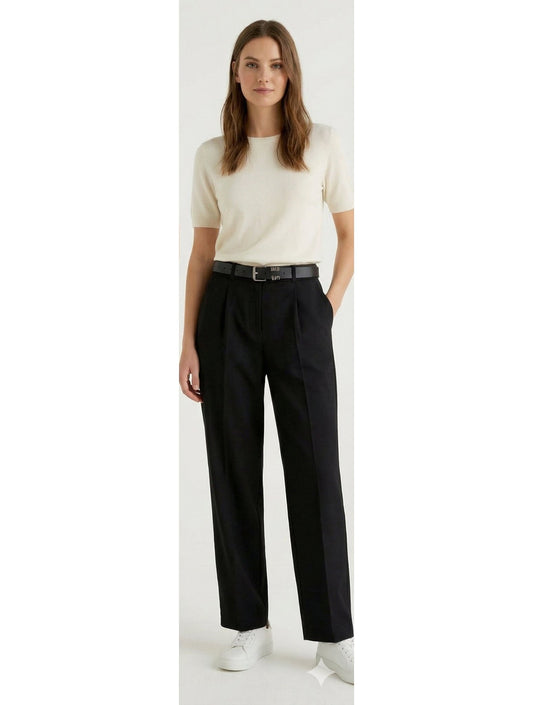 מכנס אלגנט עם חגורה