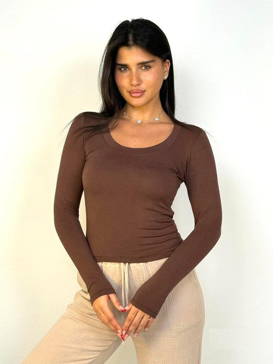 בייסיק שרוול ארוך בשלל צבעים וצורות