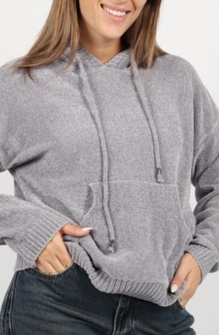 חולצת סריג קפוצ'ון