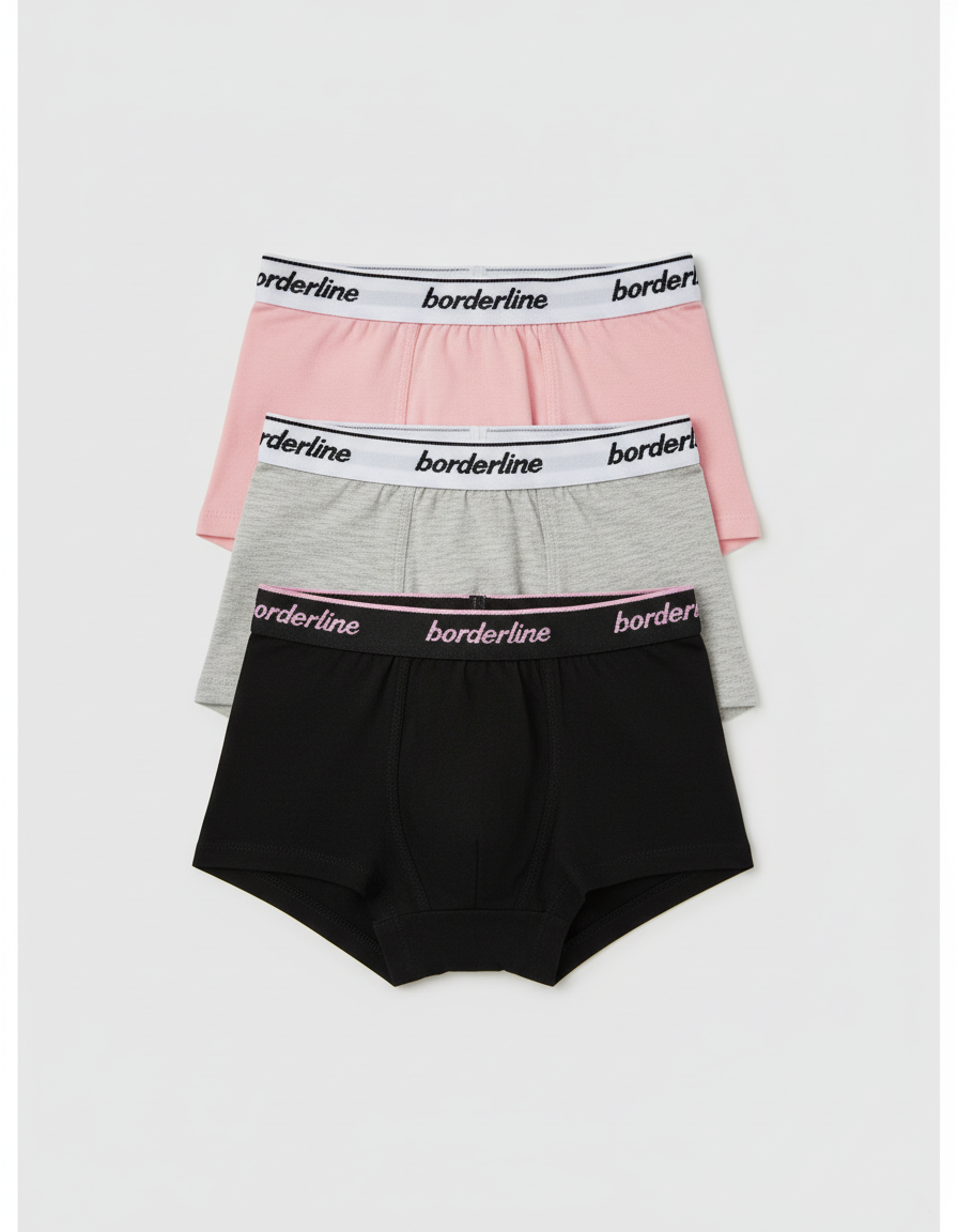 בוקסר כותנה לייקרה בנות