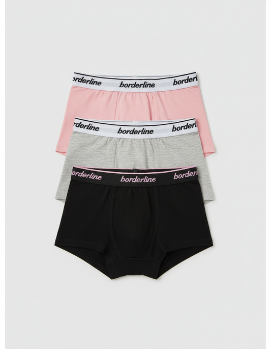 בוקסר כותנה לייקרה בנות