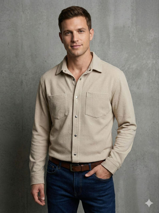 חולצת כפתורים קז'ואל אלגנט