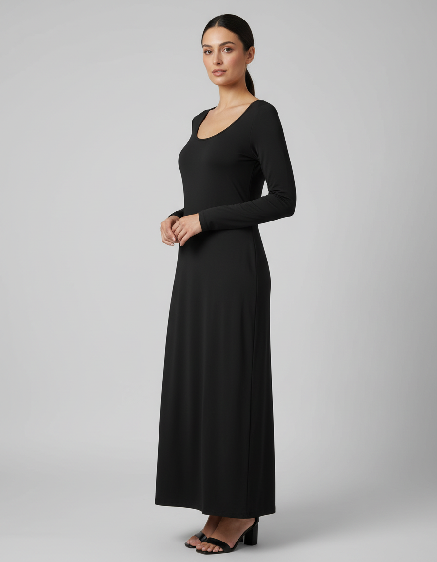 שמלה מקסי ניאון