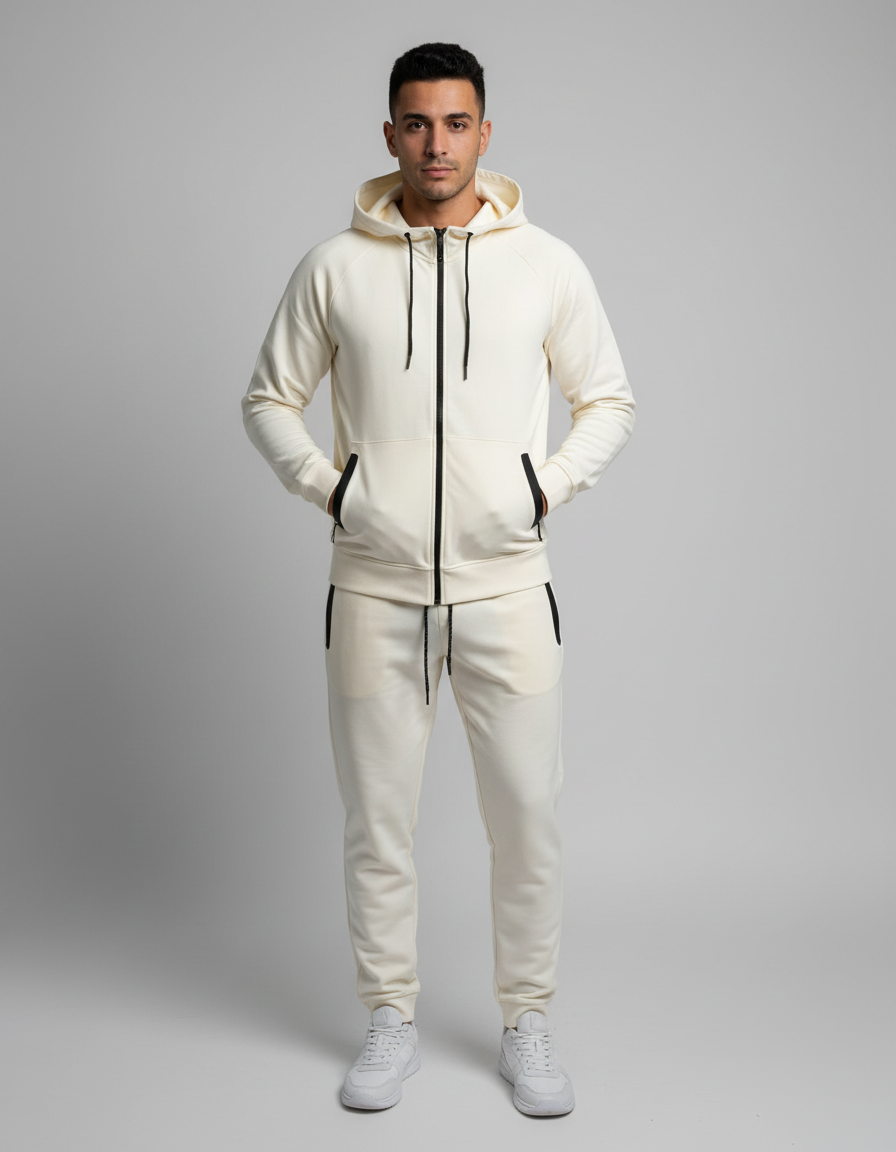 חליפה גבר רוכסן