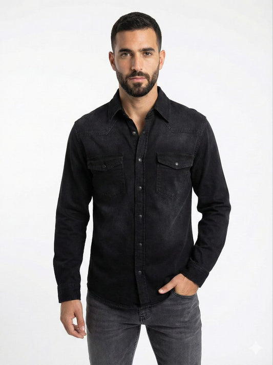 חולצה מכופתרת ווסטרן