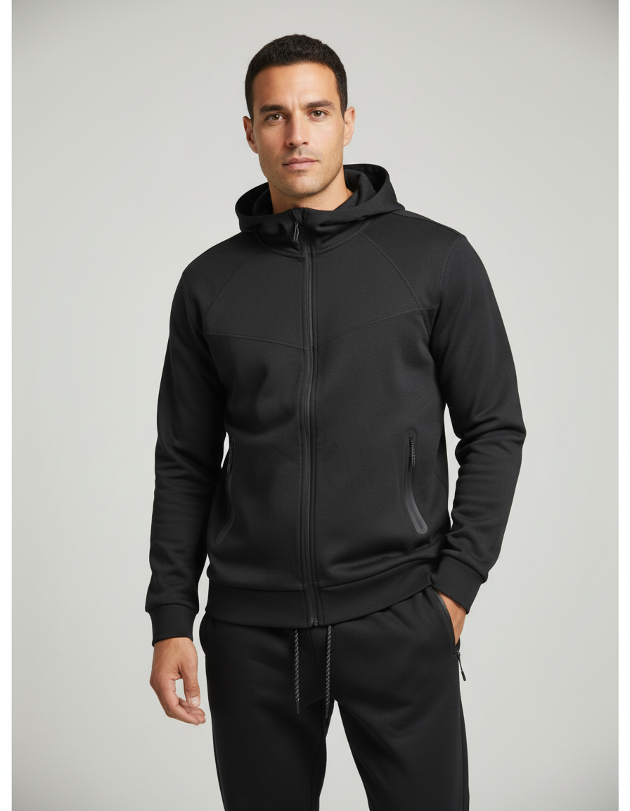 חליפה גבר רוכסן