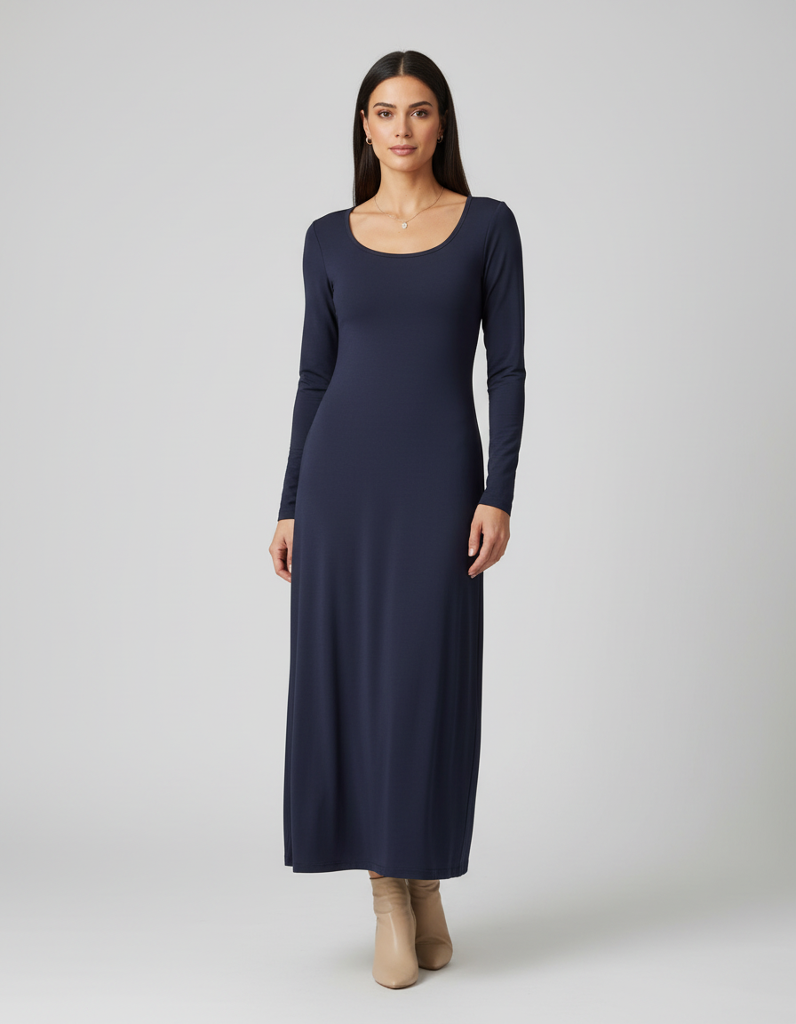 שמלה מקסי ניאון