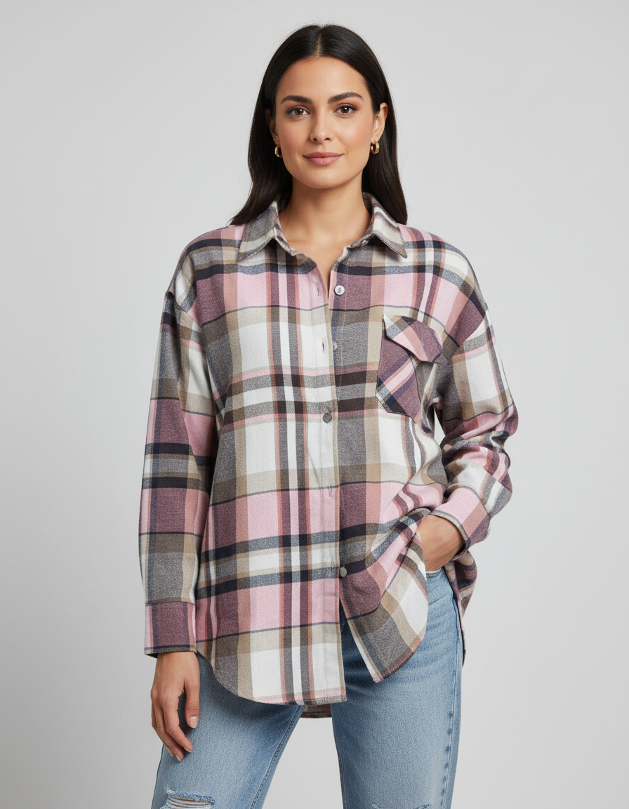 מכופתרת משובץ (מעבר)