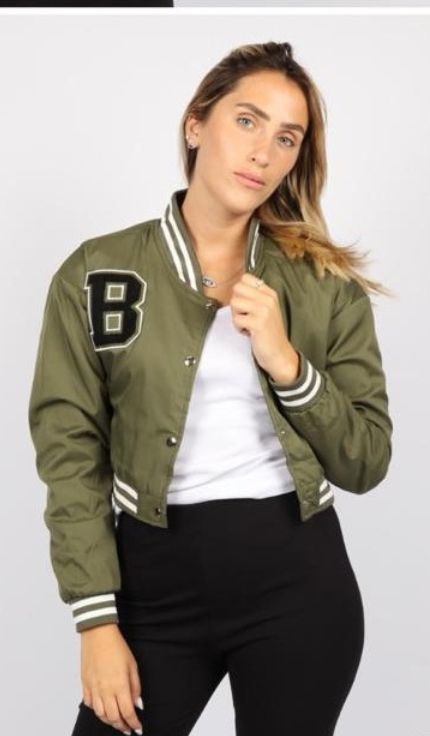 מעיל קולג' מקוצר