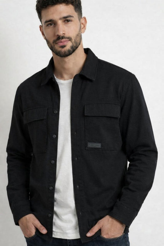 חולצה מכופתרת עליונית