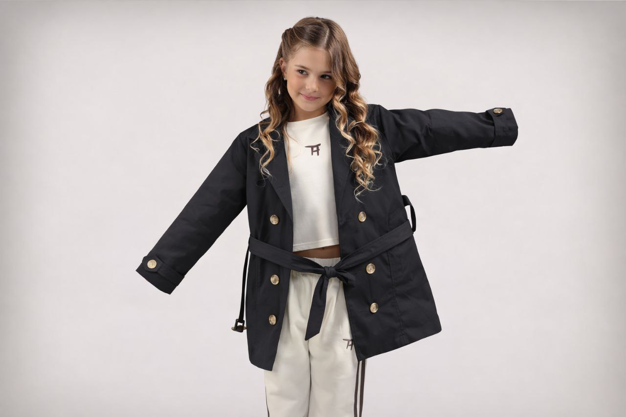 מעיל טרנץ ילדות גשם