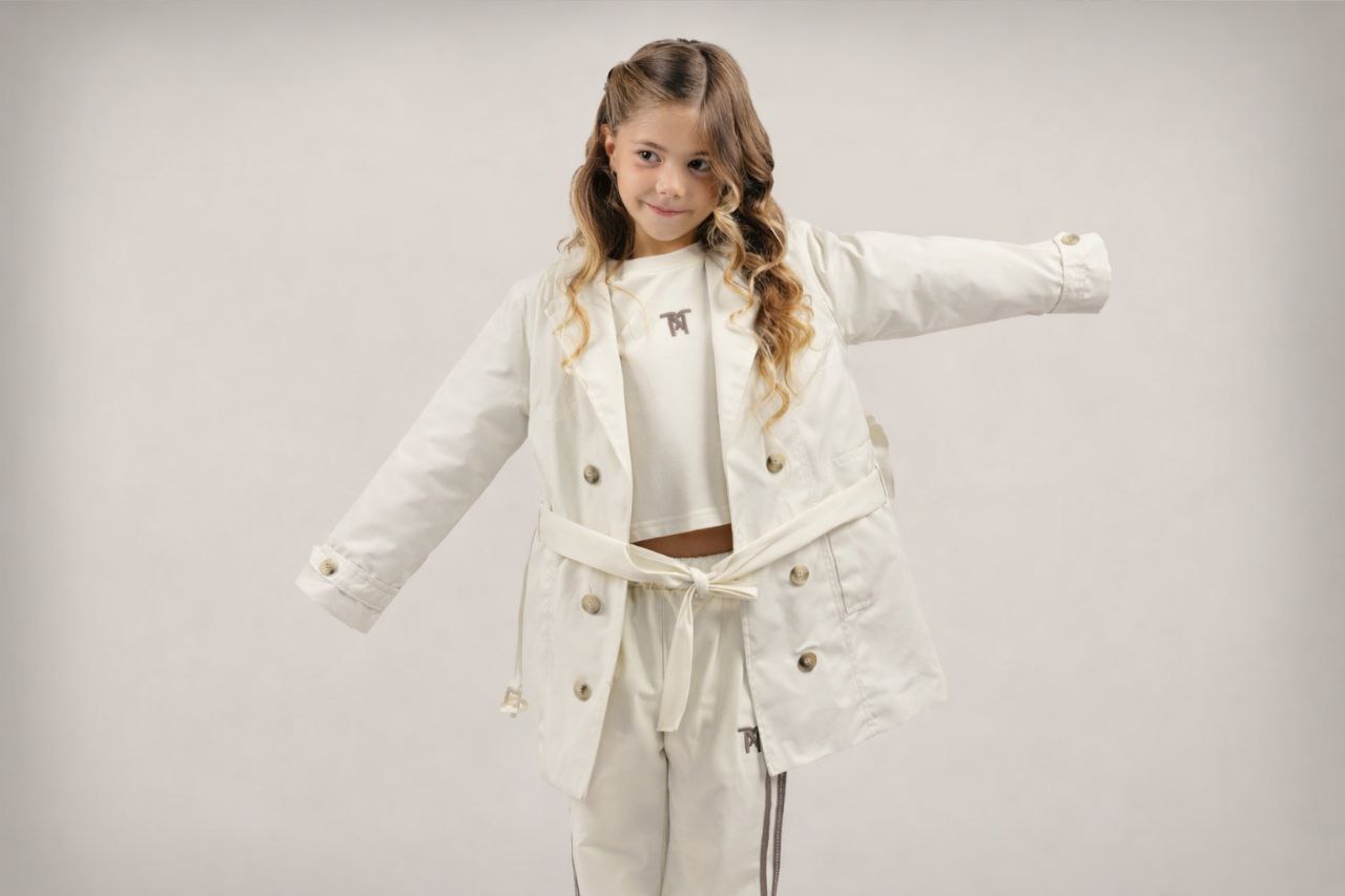 מעיל טרנץ ילדות גשם
