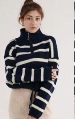 חולצת פסים אופנתית לאישה